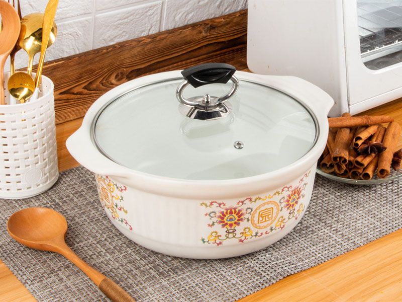 Stewed Pot - White Pattern