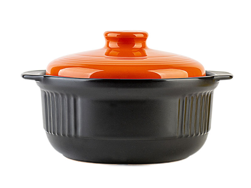Stewed Pot - Black Orange