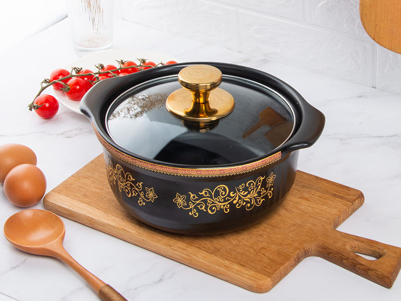 Stewed Pot - Black Pattern