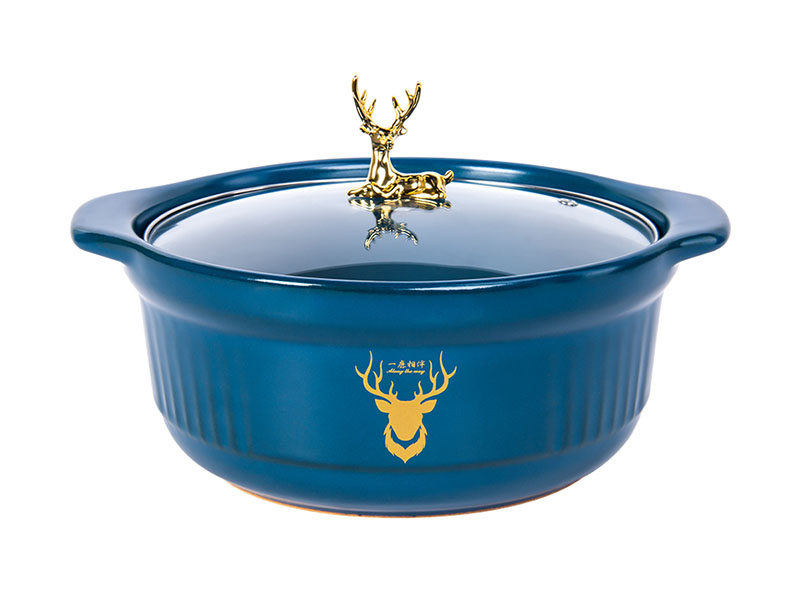 Stewed pot - accompanied by a deer