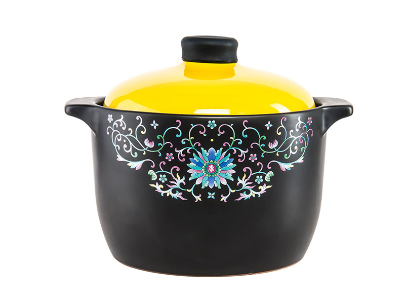 Soup pot - enamel color