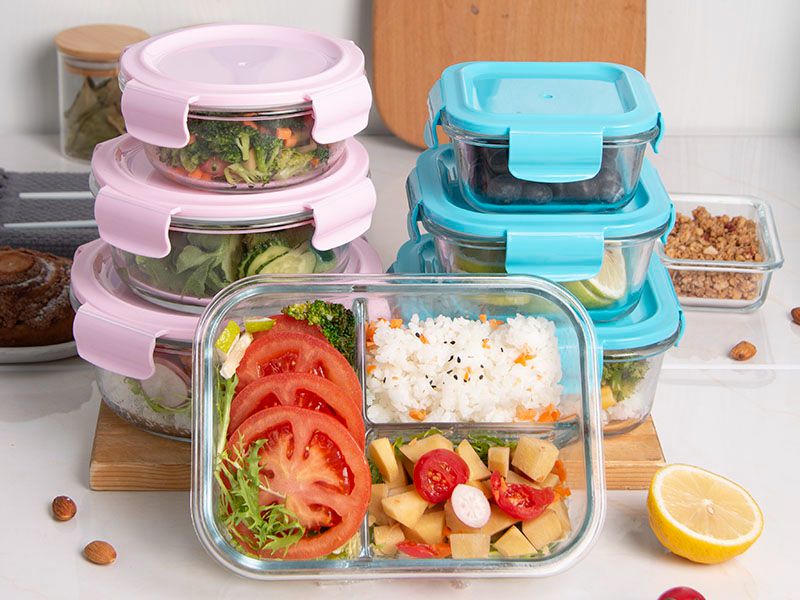 Glass fresh-keeping box