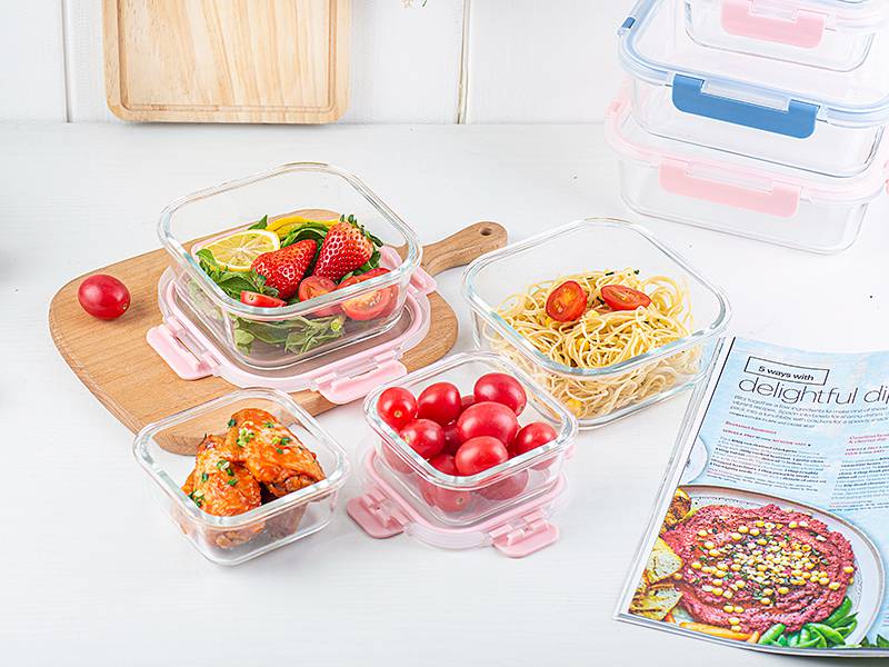 Glass fresh-keeping box