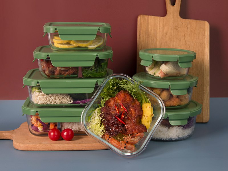 Glass fresh-keeping box