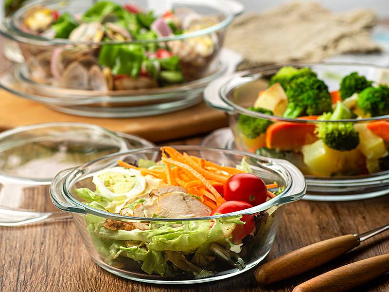 Glass fresh-keeping box