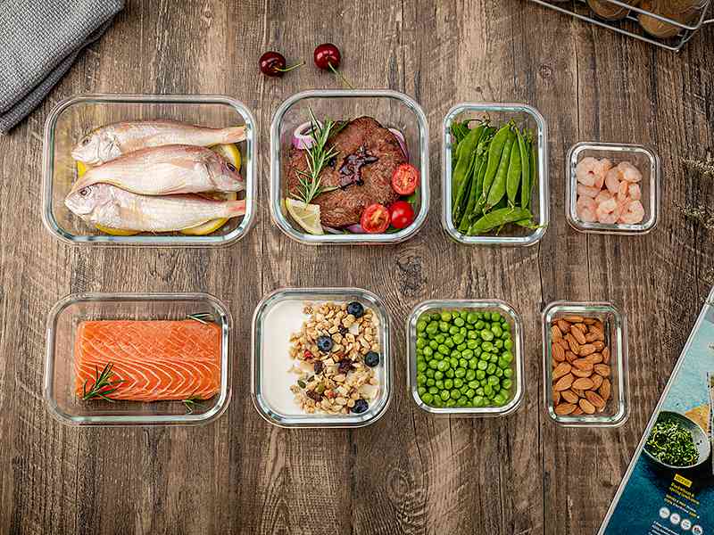 Glass fresh-keeping box